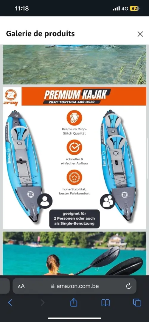 Kayak pro ZRAY TORTUGA 400
