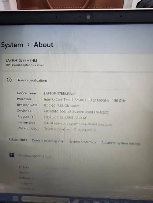 HP Pavilion - High Performance هابط كابة  affair  متترطاش