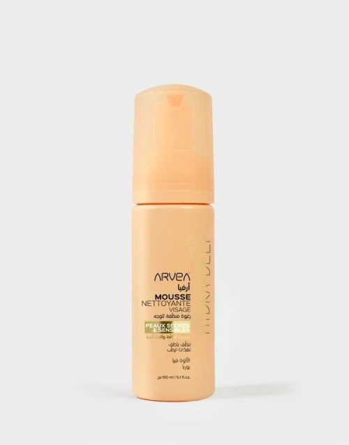 mousse visage موس لتنظيف الوجه