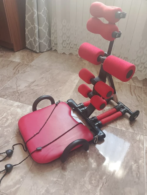 Appareil de musculation abdos  AB Rocket rouge