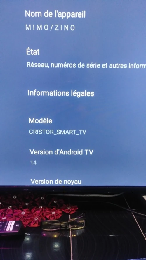 TELEVISEUR CRISTOR GOOGLE TV