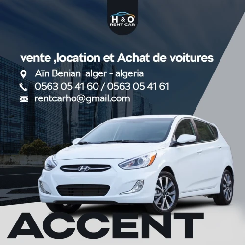 Location de voiture Hyundai Accent RB