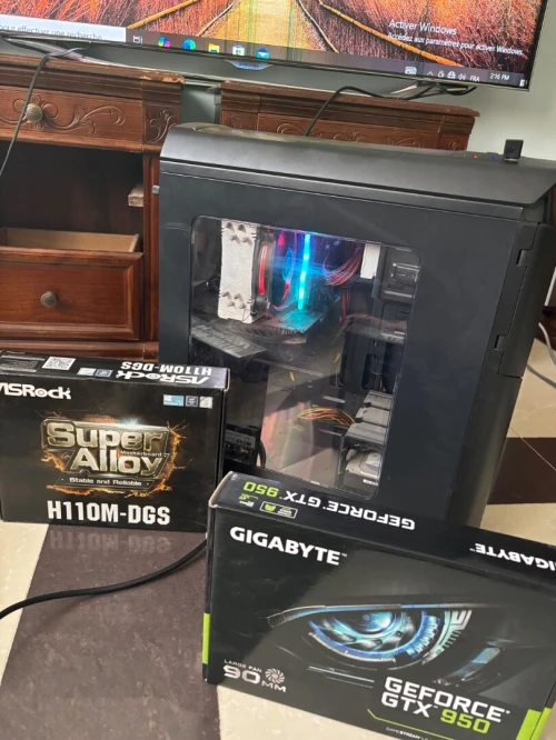 Pc gamer intel i5 GeForce gtx 950 ram 8gb