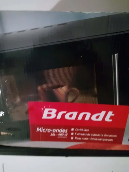 Micro onde brandt noire