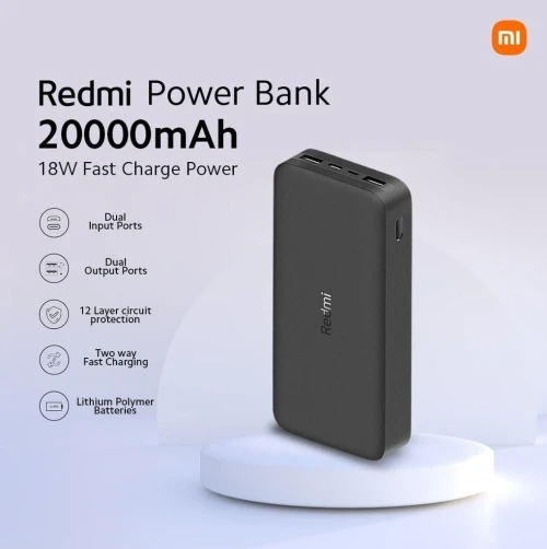 XIAOMI Redmi Power Bank 20000mAh