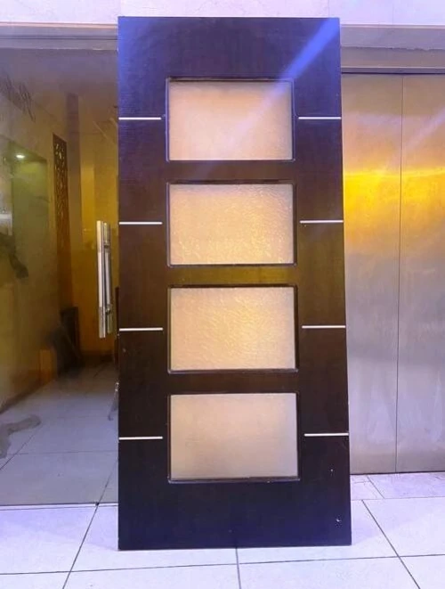 Porte Italienne 2.10m/90 couleurs maron vingi