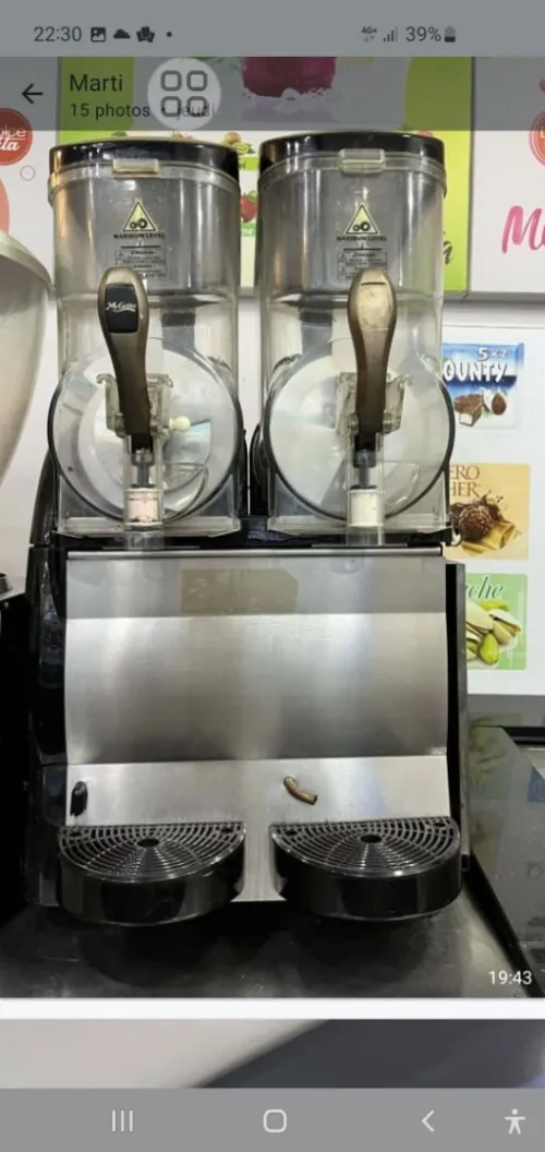 Matriel de glace artisanale