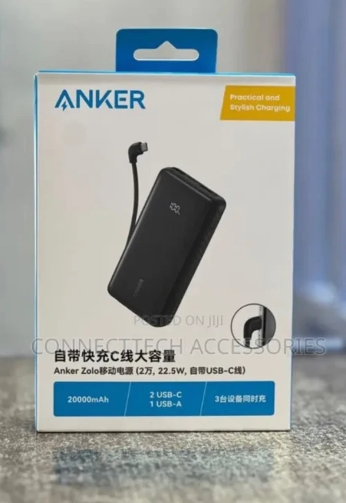 Power banque 20000 mah Anker original CCC