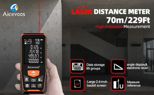 Télémètre Laser 70m
