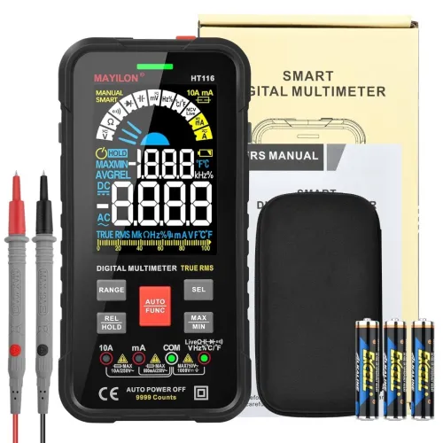 Multimètre Numérique True RMS 10000 Points