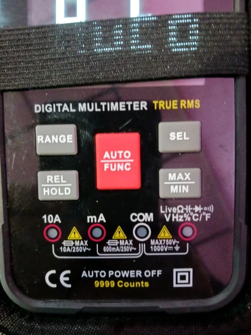 Multimètre Numérique True RMS 10000 Points