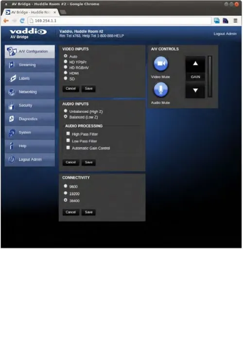 Encodeur / commutateur vidéo et audio en streaming 
