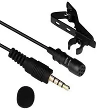 Microphone cravate à clip