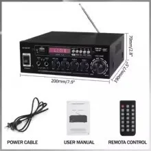 Amplificateurs mélangeur audio numériques 600 W