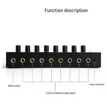 Mini amplificateur 8 canaux