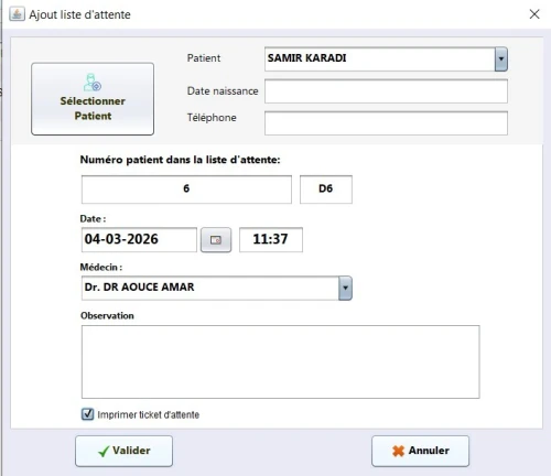 LOGICIEL CLINIQUE DENTAIRE
