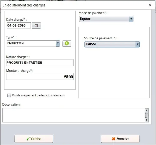 LOGICIEL CLINIQUE DENTAIRE