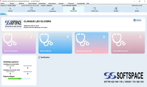 LOGICIEL CLINIQUE MEDICALE