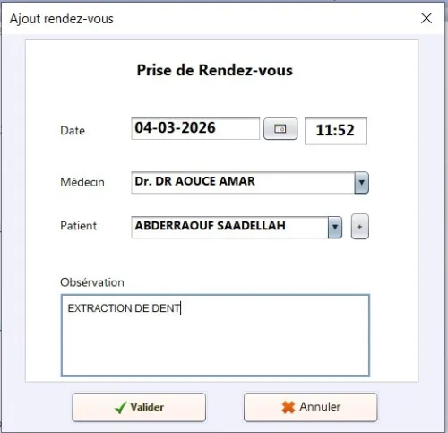 LOGICIEL CLINIQUE MEDICALE