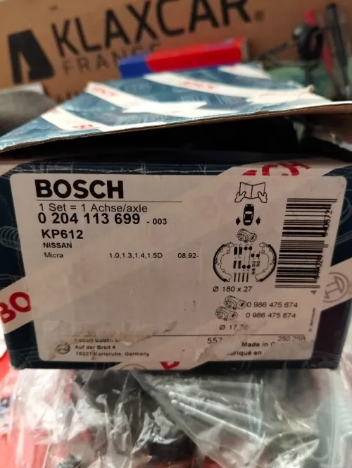 Kit mâchoire ferodo nissan Micra k11