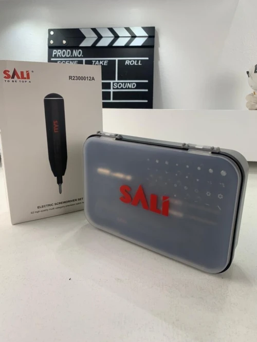 Tournevis Électrique Sans Fil SALI 39 en 1 Batterie Lithium 1200mAh  مفك براغي كهربائي