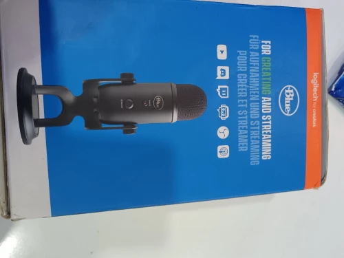 Microphone Logitech blue yeti