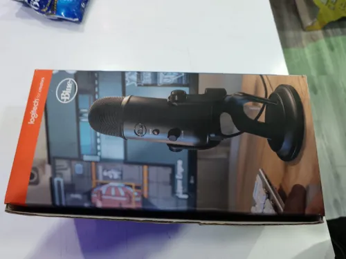 Microphone Logitech blue yeti