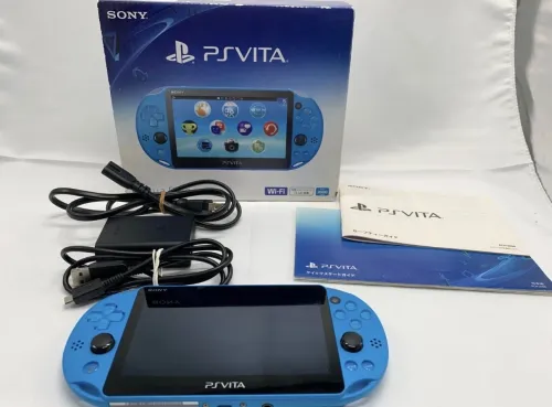 PS Vita Slim Limited Edition 10/10 flashée avec jeux état neuf avec boîte 256 Go