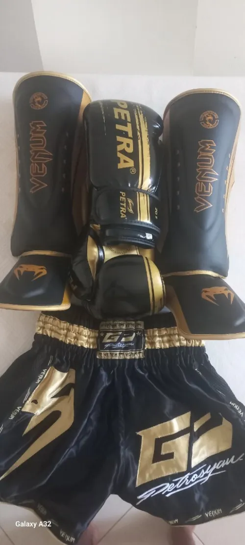 Gants petra et protège tibia 