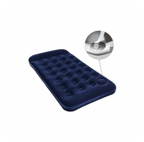 Matelas gonflable 1 place avec pompe à pied intégrée pavillo 67224 BESTWAY