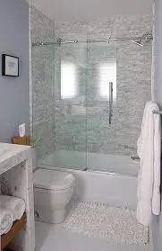Verre trempé Cabine de douche vitrine et cloison 