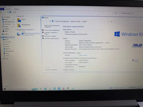 Lenovo ryzen 5 ram 8go 512ssd