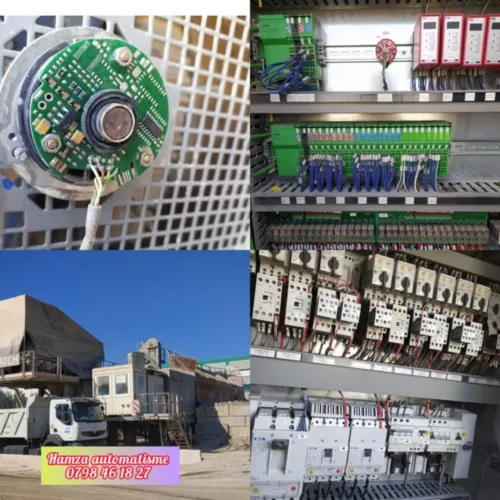 Montage et démontage et Réparation centrale à béton numéro  