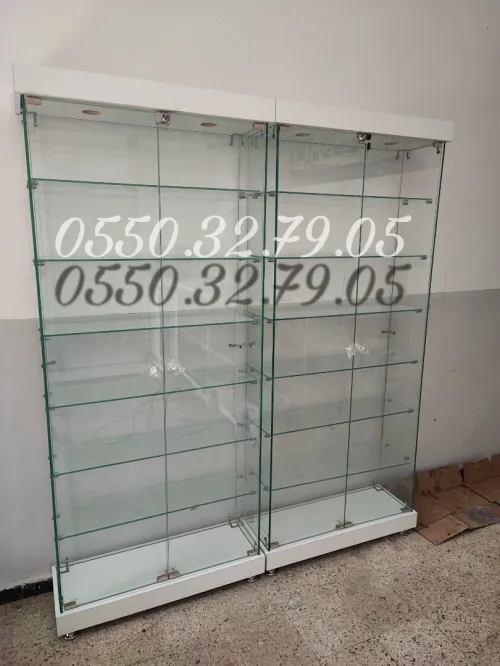 Armoire d'exposition en verre 85cm 