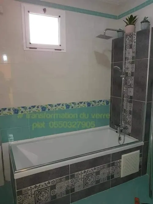 Douche a l'italienne sûr mesure 