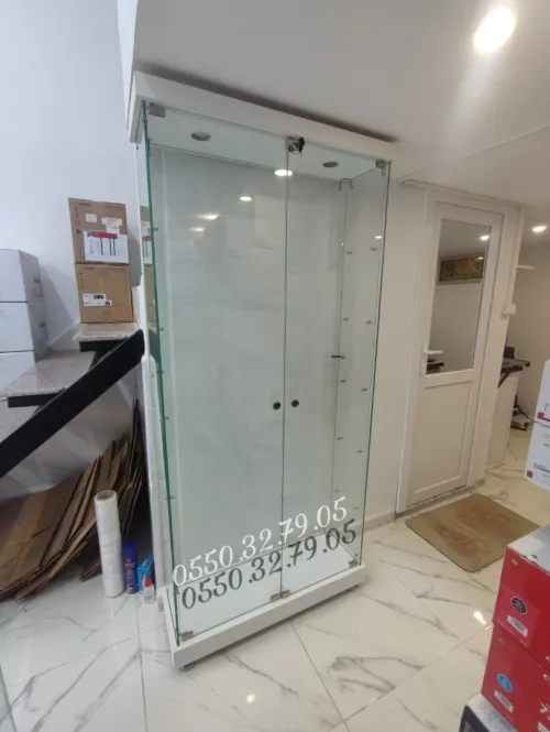 Armoire d'exposition en verre 85cm 