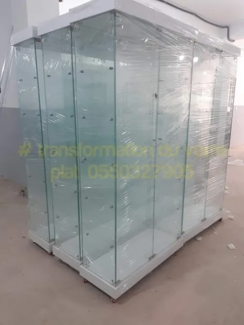 Armoire d'exposition en verre 85cm 