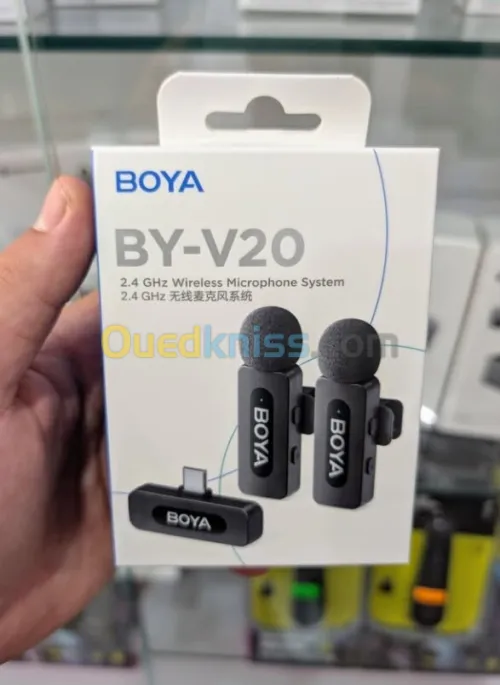 BOYA BY-V20 Mini Micro Cravate sans Fil USB-C pour Smartphone Android