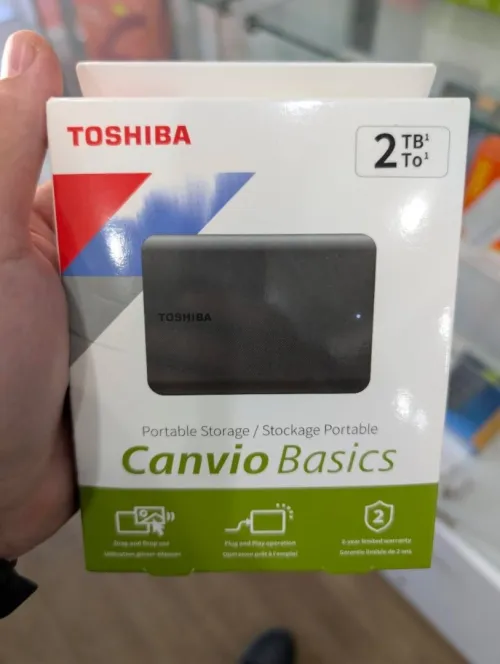Disque dur externe Toshiba HDD 2 T0