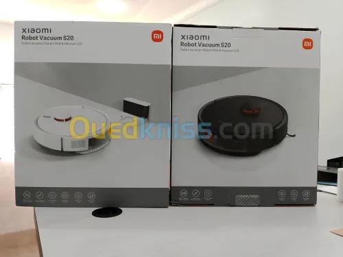 Robot aspirateur et Laveur Xiaomi Robot Vacuum S20, autonomie de 80min