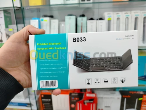 Clavier B033 portable, sans fil, bluetooth
