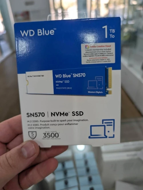 Disque dur interne WD Blue 1 Tb WD BLUE  SN 570 NVME SSD