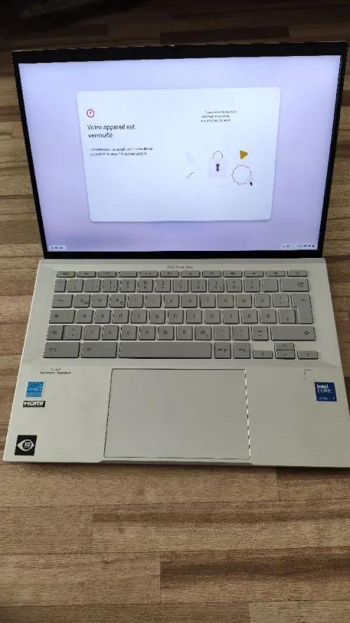 ASUS ExpertBook Chromebook Plus Core Ultra7 16 Go 512 SSD (Verrouille)