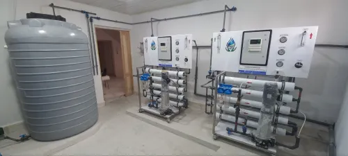 Vente et installation des équipements de traitement des eaux