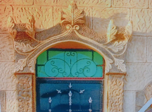 décoration en fausse pierre,