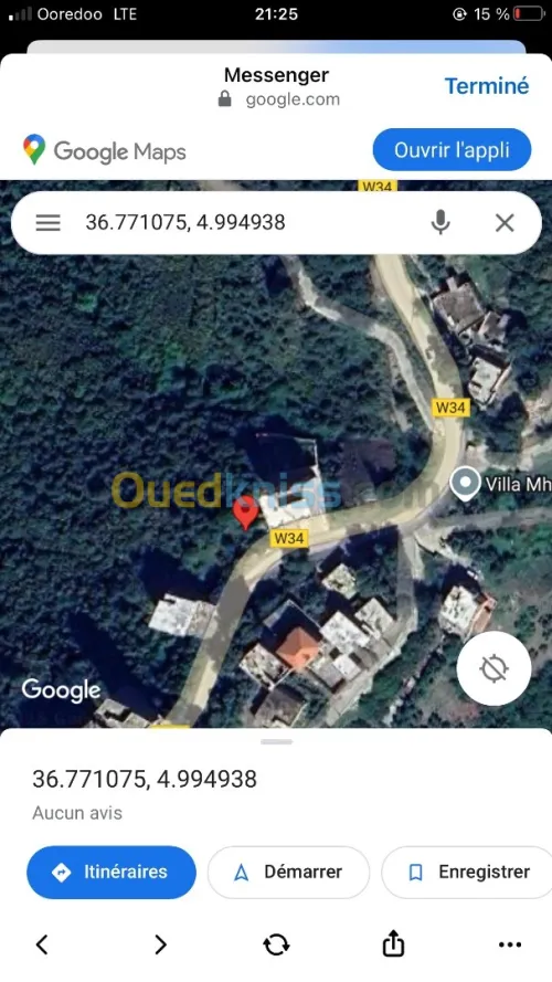 Vente Terrain Béjaïa Bejaia
