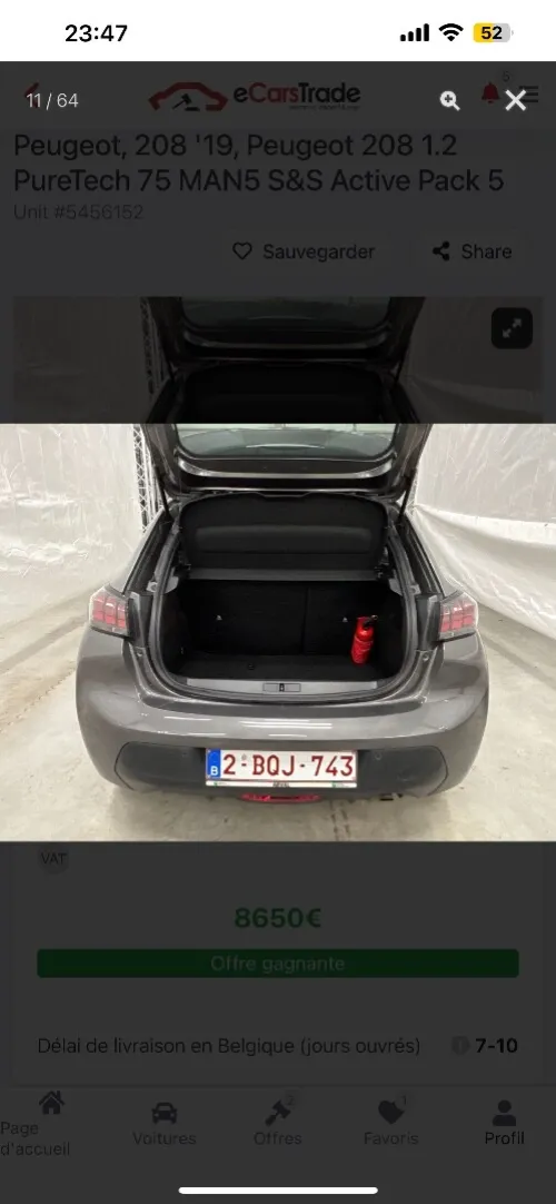 Peugeot 208 2022 Allure Facelift
