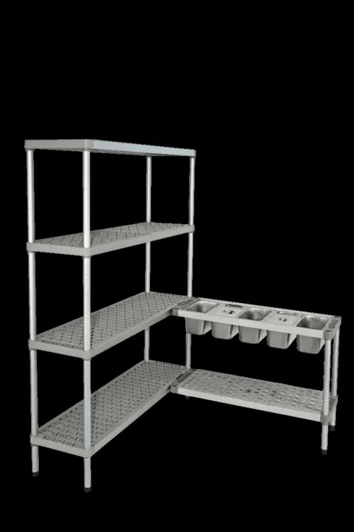Rayonnage Aluminium plastique 