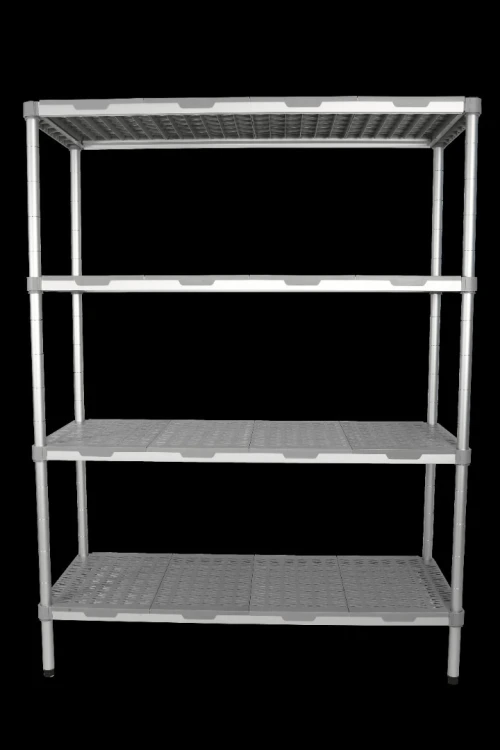 Rayonnage Aluminium plastique 