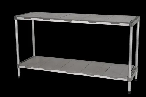 Rayonnage Aluminium plastique 